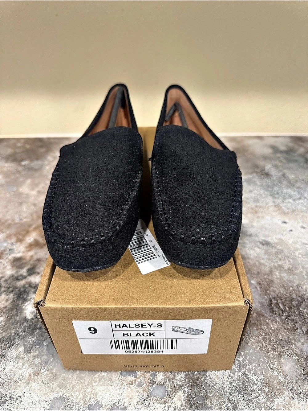 Journee Collection Halsey-S Black Loafers US 9 New